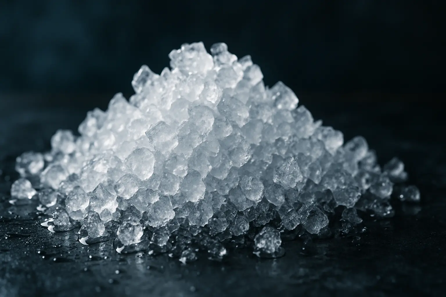 Crushed ice