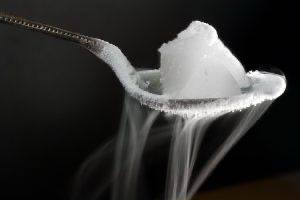Dry ice